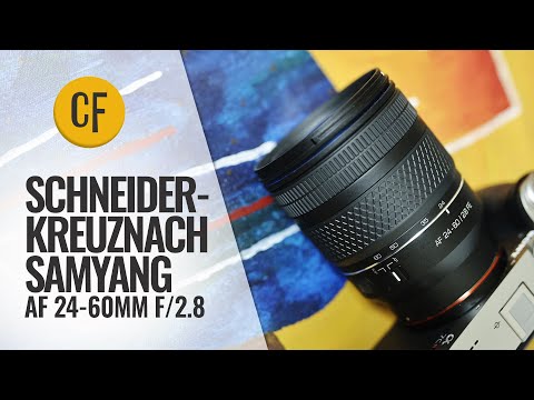 Schneider-Kreuznach Samyang AF 24-60mm f/2.8 lens review