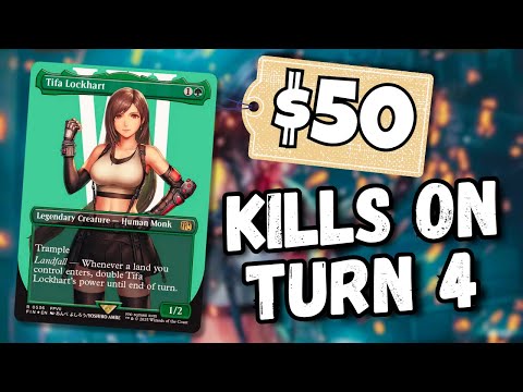 KILL On Turn 4 With Final Fantasy’s Best Budget Commander!
