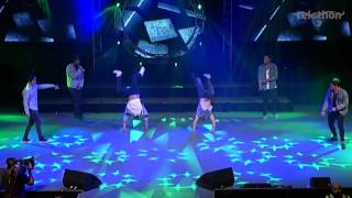 On Stage - Justice Crew - Telethon 2014