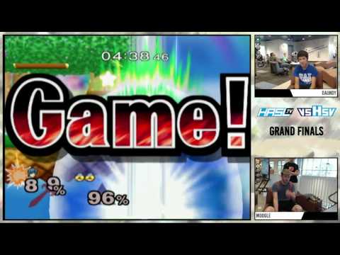 vsHsv s1e11 – Daundy (Marth) vs moogle (Fox/Sheik) – Grand Finals – Melee