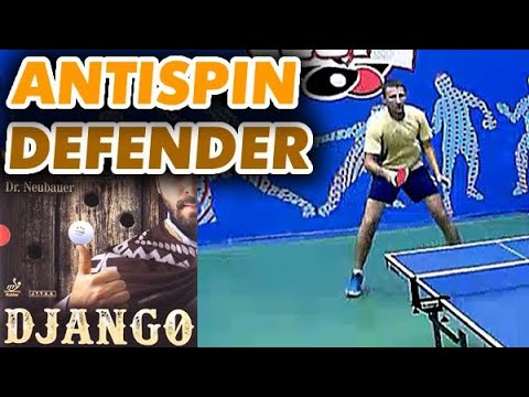 ANTISPIN DEFENSE: Zakabluk Alexandr Defender with Dr Neubauer DJANGO Anti on RED+BLACK Kazak C combi