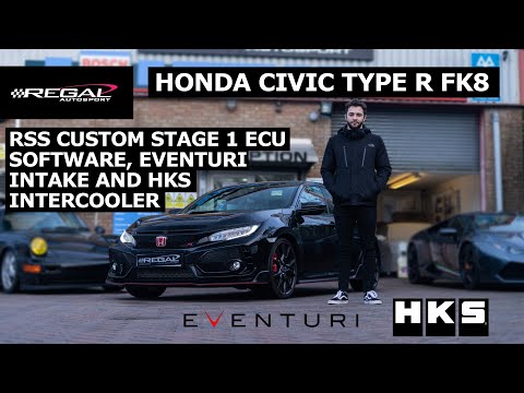 Civic Type R FK8 RSS Stage 1 Remap, Eventuri Intake & HKS Intercooler Upgrade [+70HP & +54lbfts]