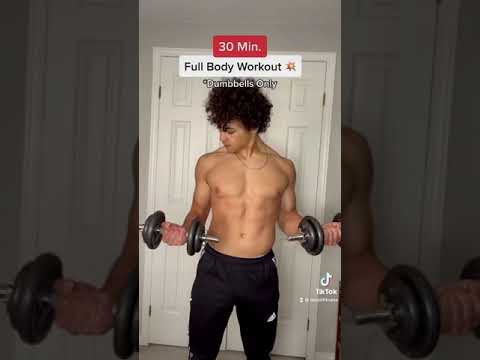 Full Body Dumbbell Workout! #shorts