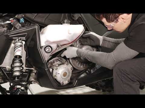 INDY XC Launch Edition Drive Belt Deflection Inspection & Adjustment - Polaris Snowmobiles