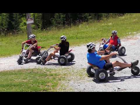 Mountaincart-Fahren in Dienten