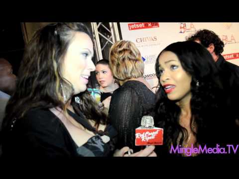 Simone Battle at the Technology Meets Music pre-Grammy Awards Party