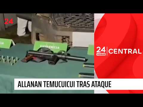 Allanan Temucuicui tras ataque a balazos a comisaría | 24 Horas TVN Chile