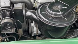 1974 Toyota Land Cruiser FJ40 Engine Idle