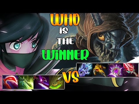 WHO IS THE WINNER - SLARK VS TEMPLAR ASSASSIN - INTENSE TEAM FIGHT - DOTA 2 GAMEPLAY