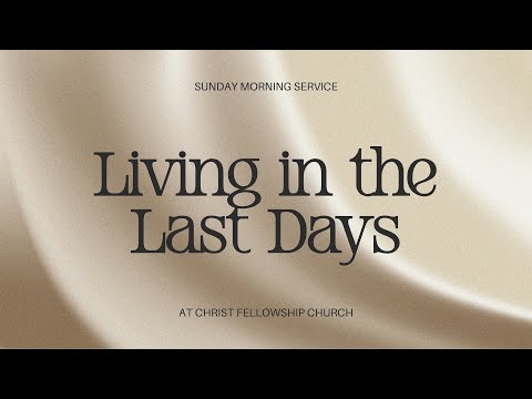 LIVING IN THE LAST DAYS ! | PASTOR TODD SMITH | 01.04.26