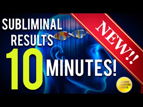 🎧 GET SUBLIMINAL RESULTS IN 10 MINUTES! SUBLIMINAL AFFIRMATIONS BOOSTER! RESULTS NOW! 🎧