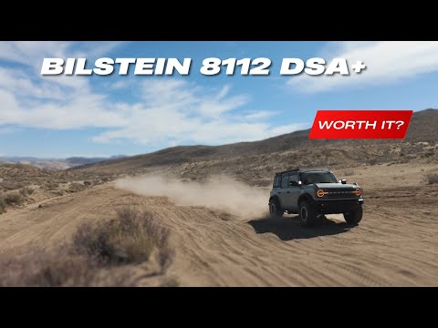 Bilstein 8112 DSA+ vs Stock Bronco Suspension - Is it worth it?