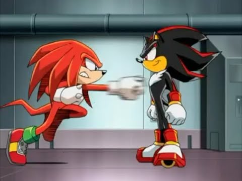Sonic X Comparison: Knuckles VS Shadow (Japanese VS English)