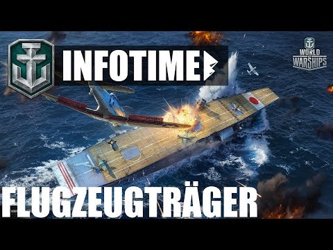 Alles über die Flugzeugträger mit 0.8.0 - World of Warships | [Info] [Deutsch] [60fps]