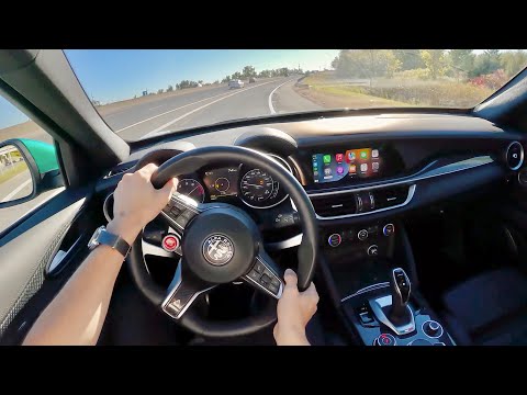 2022 Alfa Romeo Stelvio Quadrifoglio - POV Driving Impressions