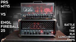 Video thumbnail for PRS MT15 vs ENGL Fireball 25! (the 'little' 6L6 amps) by Sonic Drive Studio