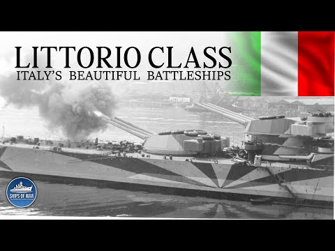 Italy’s Most Powerful Battleships | Littorio Class