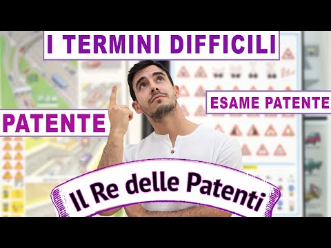 DRIVING LICENCE - THE MOST DIFFICULT TERMS #3