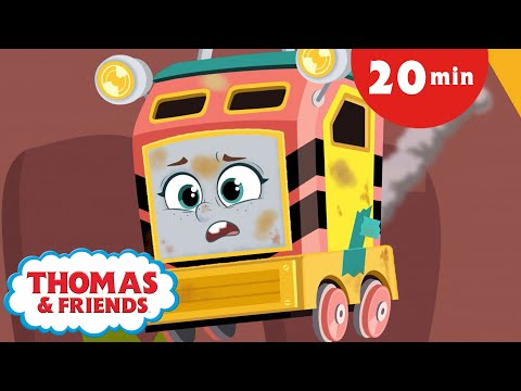 Thomas & Friends All Engines Go – Best Moments | Sandy Versus the Storm | Kids Cartoons - Kids TV Series, Kingdom Kids Zone - Thomas & Friends