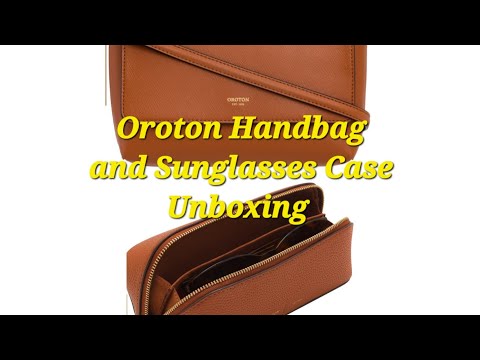 Oroton Handbag and Sunglasses Case Unboxing #oroton #unboxing #unboxingvideo #bags #sunglassescase