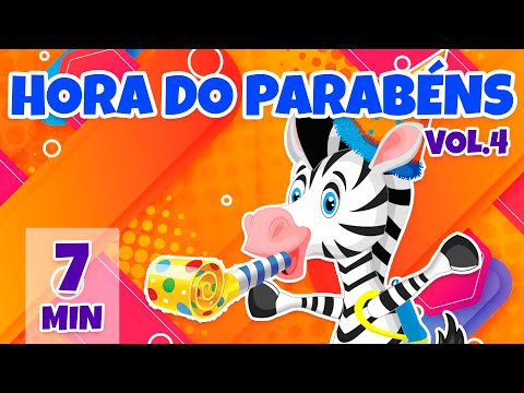 Hora do Parabéns Vol. 4 - Giramille 7 min | Desenho Animado Musical