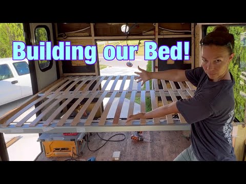 Shuttlebus conversion - Episode 15 - Building A Bed!