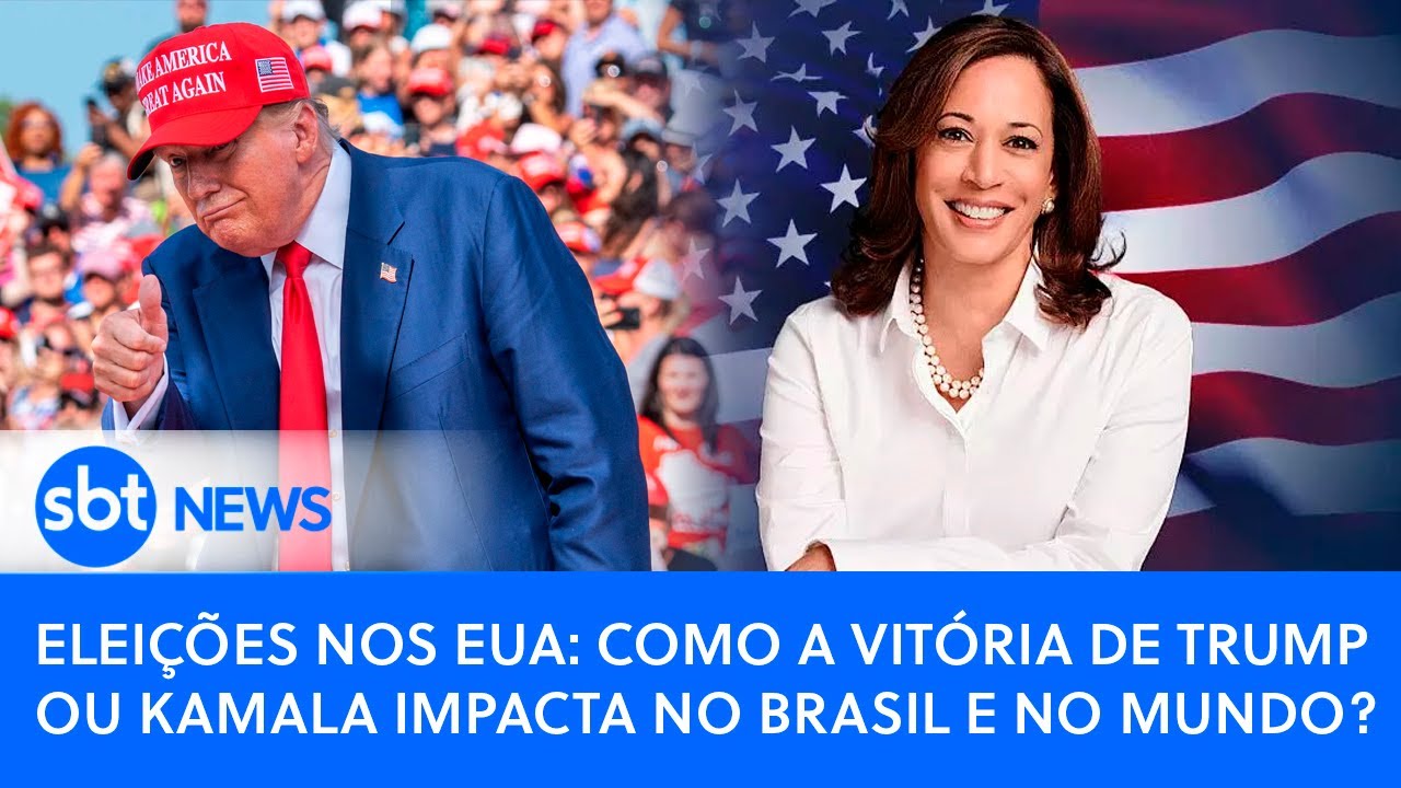 🔴PODER EXPRESSO | Eleições nos EUA: como a vitória de Trump ou Kamala impacta o Brasil e o mundo?