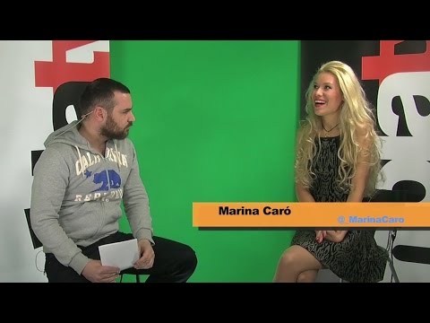 Marina Caró en Mola TV - Entrevista con Albert Lozano, 06.03.2015
