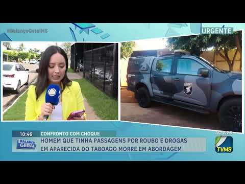 Homem que tinha passagens por roubo e drogas em Aparecida do Taboado morre em abordagem