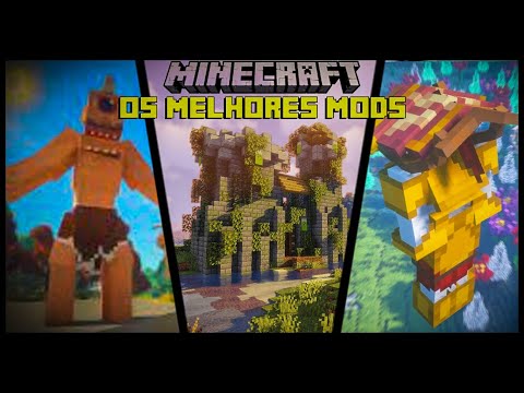 ESSE SÃO OS MELHORES TOP 3 #MODS/#MODPACKS PAR O SEU #MINECRAFT  1.18 - 1.12.2 (2022)