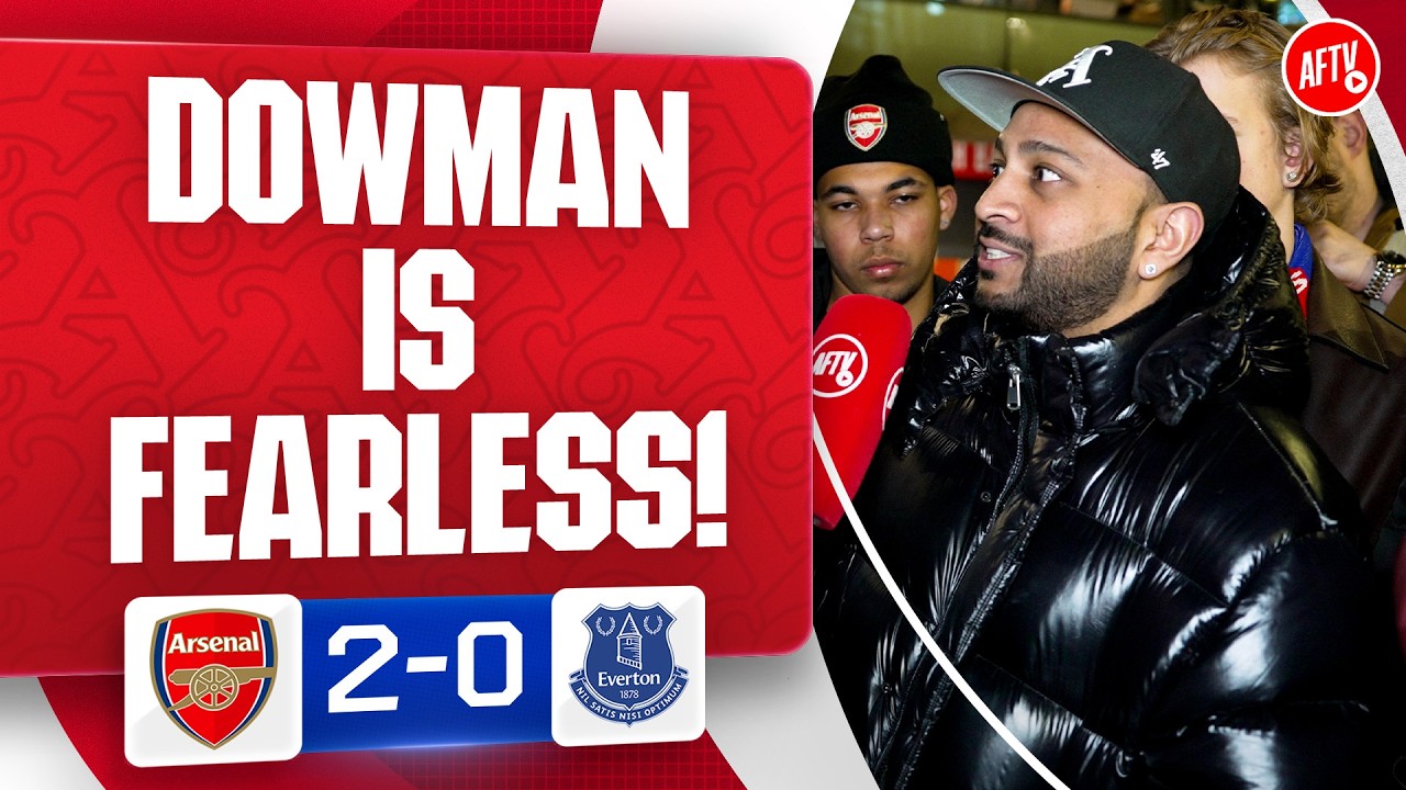 Max Dowman Is Fearless! (Ryan) | Arsenal 2-0 Everton