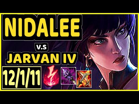 CBOI (NIDALEE) vs JARVAN IV - 12/1/11 KDA JUNGLE GAMEPLAY - EUW Ranked MASTER