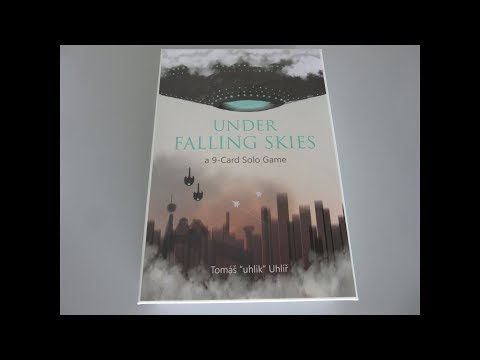 Under Falling Skies (CGE) - ab 12 Jahre - Solospiel - Neuheit evtl. in Essen zur SPIEL 2019