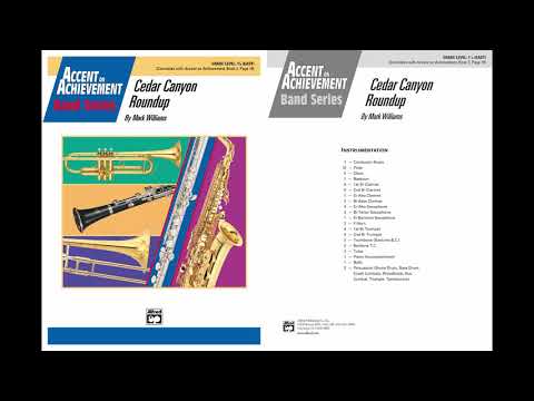 Cedar Canyon Roundup, by Mark Williams – Score & Sound