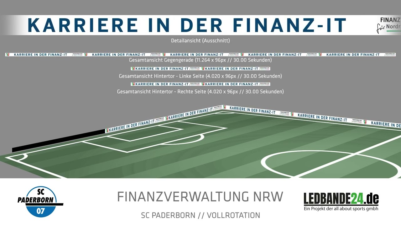 Finanzministerium NRW – SC Paderborn