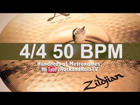 🔴 50 BPM Ride Metronome