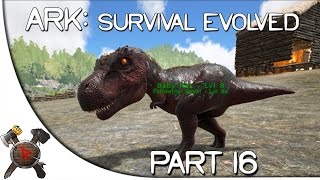 Ark: Survival Evolved Gameplay - Part 16: "BABY T-REX!" (How to Hatch Dinosaurs)