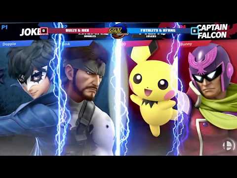 Ak8 (Joker) & Bully (Snake) vs RFang (Pichu) & Fatality (Captain Falcon) - JRWI!11 Doubles