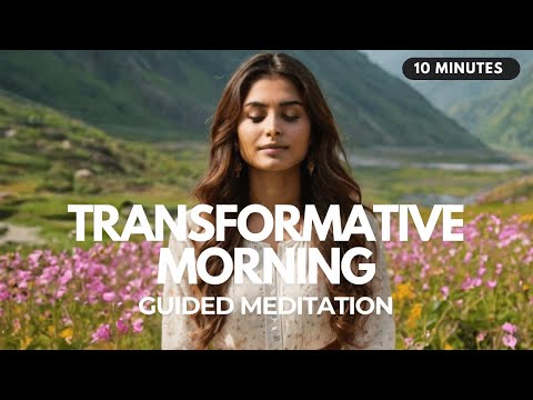 🌅Transform Your Morning: 10 Minute Guided Meditation for Positive Energy, Self Healing & Empowerment