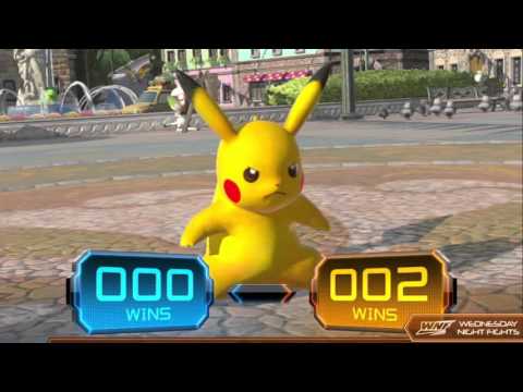NCJacobT (Pikachu) vs SuperTurboRyan (Pikachu Libre) - WNF Pokken 1.8