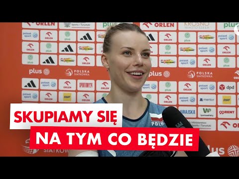 Aleksandra Szczygłowska po meczu siatkarek Polska - Turcja [WIDEO]