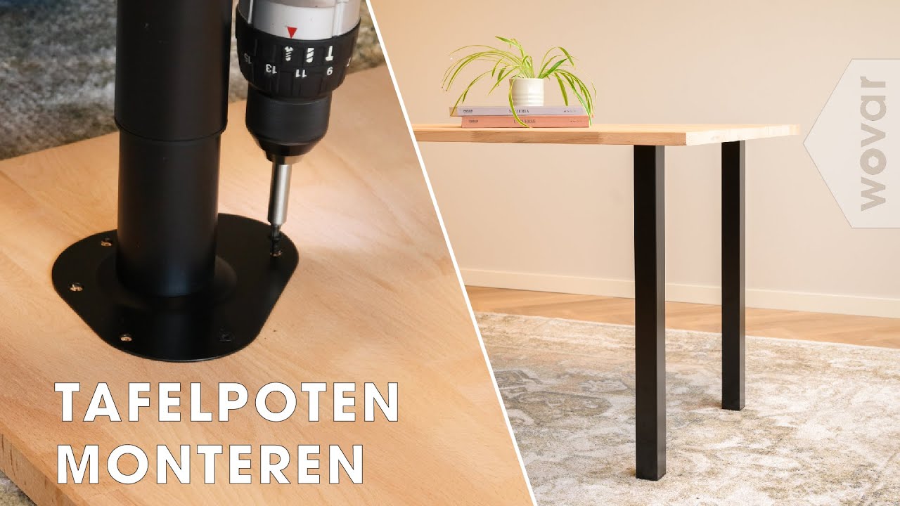 Installing table legs | Table legs for every interior style