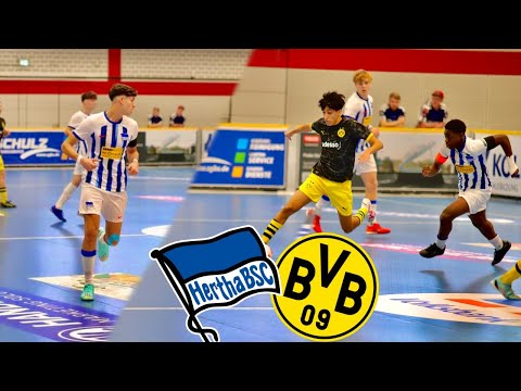 U16 TALENTE von Hertha BSC gewinnen in letzter Minute gegen BORUSSIA DORTMUND 😱🔥
