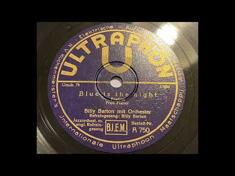 Billy Barton & Orchester - Blue is the Night