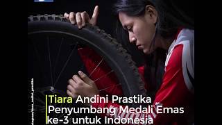 Tiara Andini Prastika Penyumbang Medali Emas ke-3 untuk Indonesia pada Asian Games 2018