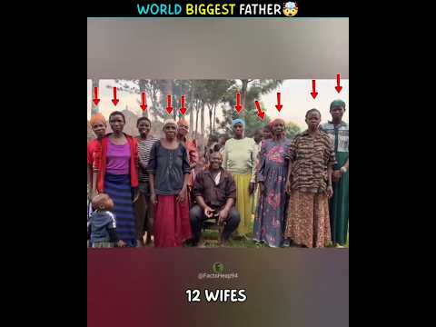 World Biggest Papa With 700+ Kids🤯👶