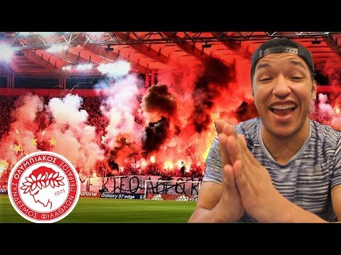 OMG!!! GATE 7 OLYMPIACOS ULTRAS || REACTION (Θύρα 7 Ολυμπιακός)