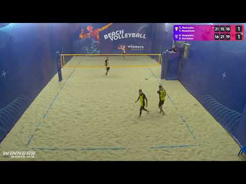 15:45 D. Rastrosta / Y. Hauptman - D. Karpenko / D. Korobkov 20.09.2022 | Winners Beach Volleyball