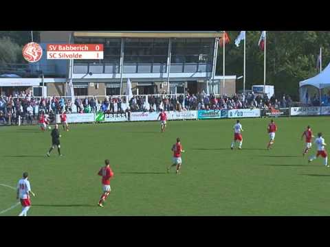 Videosamenvatting van de voetbalwedstrijd SV Babberich/Liemers - SC Silvolde op 30-09-12