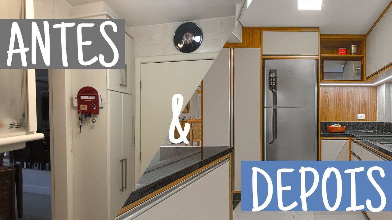 Antes e Depois | MODERNIZAMOS o Apartamento Antigo